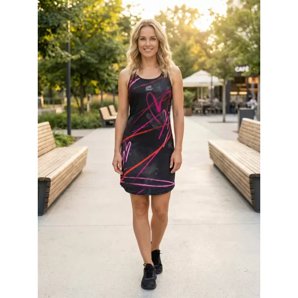  Frauenkleid -Prämie von Frauen ALTISPORT VOJ/ALW082SAT01 SCHWARZ 