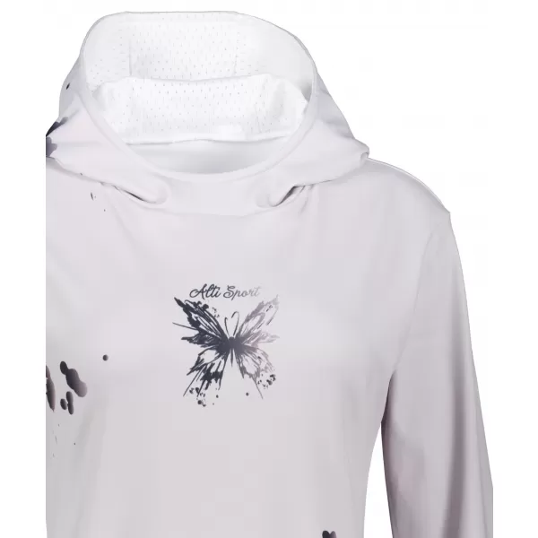  Funktionaler Sweatshirt -Prämie von Frauen ALTISPORT VOJ/ALW077MI01 GRAU -BLACK 