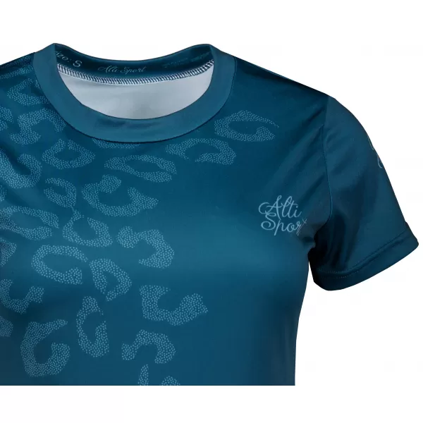  Frauenfunktional T -Shirt Premium ALTISPORT VOJ/ALW047TR01 BLAU 