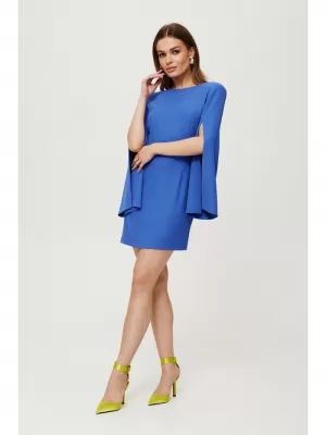 Kleid MAKOVER K190 BLAU
