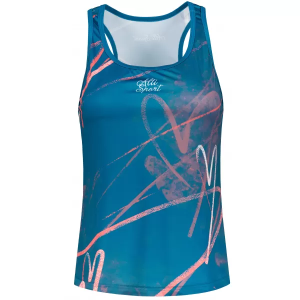 Funktionaler Tanktoper der Frauen auf Prämie ALTISPORT VOJ/ALW082TIL01 KEROSIN 
