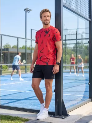 Männer funktionaler T -Shirt Premium ALTISPORT VOJ/ALM052TR01 ROT