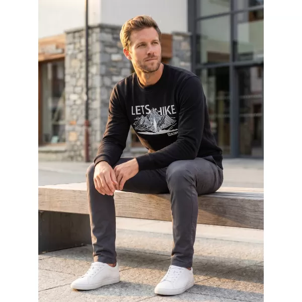  Herren -Sweatshirt ALTISPORT ALM190406 SCHWARZ 