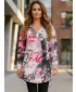 Frauen -Sweatshirt -Premium -Tasche für Frauen ALTISPORT VOJ/ALW105MI05 WEIß -PINK