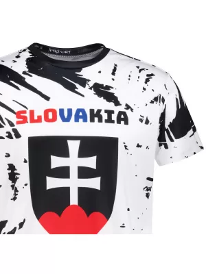 Männer funktionaler T -Shirt Premium ALTISPORT VOJ/ALM036SL/TR01 ABSTRAKTION