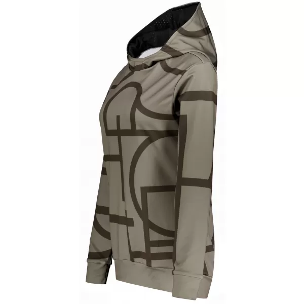  Hochwertiges Funktions-Sweatshirt für Damen ALTISPORT VOJ/ALW085MI01 DUNKELBRAUN 