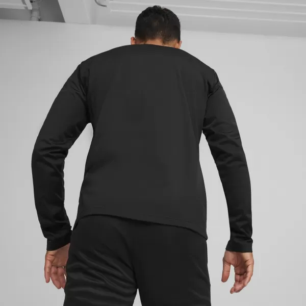 Herren -Sweatshirt PUMA TEAMGOAL TRAINING SWEAT 658649_03 PUMA SCHWARZ/WEIß/DUNKELGRAU 