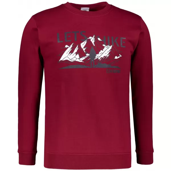  Herren -Sweatshirt ALTISPORT ALM190406 GRANAT 