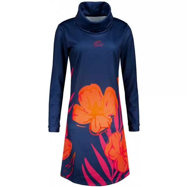  Damen erweitertes Premium -Sweatshirt ALTISPORT VOJ/ALW0107MI06 PINK-ORANGE 