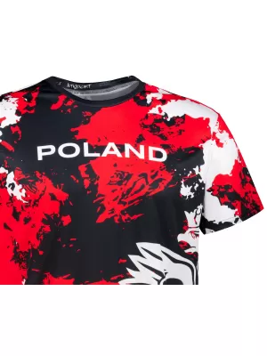 Männer funktionaler T -Shirt Premium ALTISPORT VOJ/ALM036PL/TR01 FLECKEN