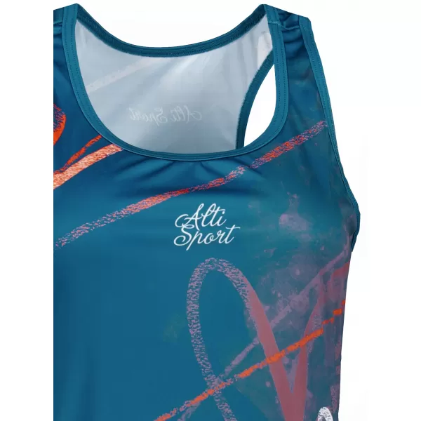  Frauenkleid -Prämie von Frauen ALTISPORT VOJ/ALW082SAT01 KEROSIN 