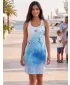 Hochwertiges Funktionskleid für Damen ALTISPORT VOJ/ALW083SAT01 WEIß BLAU