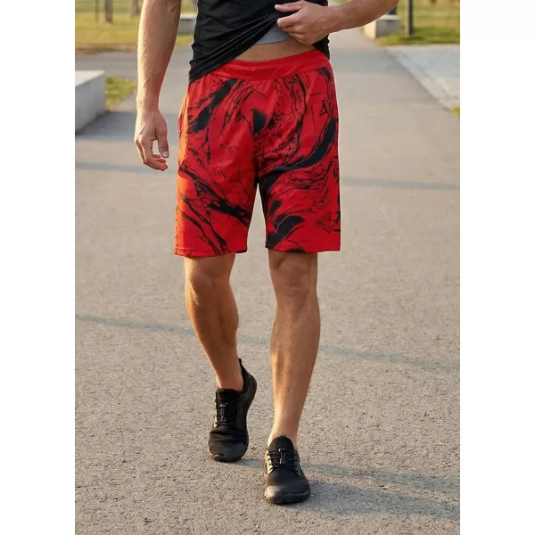  Die funktionalen Shorts von Männern Premium ALTISPORT VOJ/ALM071KRA01 ROT 