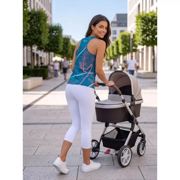  Funktionaler Tanktoper der Frauen auf Prämie ALTISPORT VOJ/ALW082TIL01 KEROSIN 