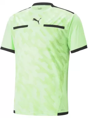 Fußballtrikot PUMA TEAMLIGA REFEREE JERSEY 705452_20 FIZZY LIME/ SPRUDELIGER KALK/PUMA SCHWARZ