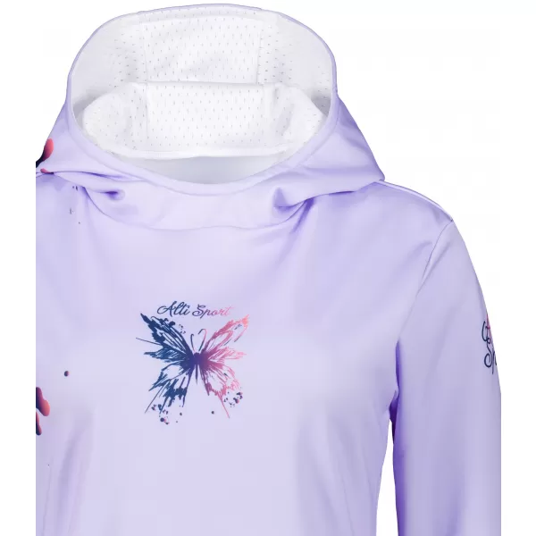  Hochwertiges Funktions-Sweatshirt für Damen ALTISPORT VOJ/ALW077MI01 LILA 