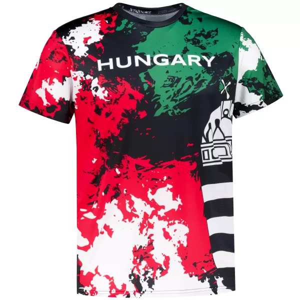  Männer funktionaler T -Shirt Premium ALTISPORT VOJ/ALM036HU/TR01 FLECKEN 