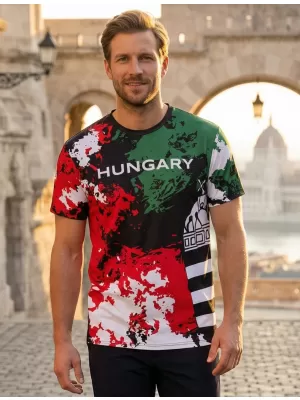 Männer funktionaler T -Shirt Premium ALTISPORT VOJ/ALM036HU/TR01 FLECKEN