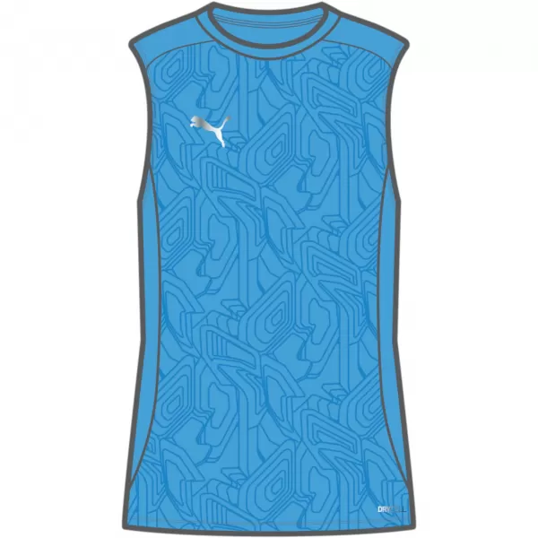  Fußballhemd PUMA TEAMFINAL TRAINING JERSEY SL 658559_18 TEAM HELLBLAU 