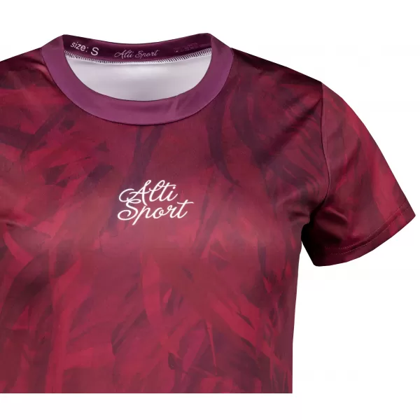  Hochwertiges Funktions-T-Shirt für Damen ALTISPORT VOJ/ALW096TR01 BURGUND 