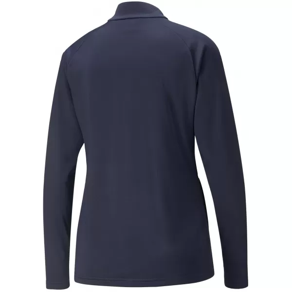  Damenjacke PUMA TEAMLIGA TRAINING JACKET W 657252_06 PEACOAT/ PEACOAT/PUMA WEIß 