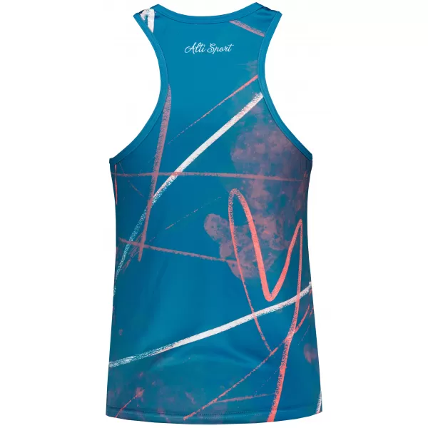  Funktionaler Tanktoper der Frauen auf Prämie ALTISPORT VOJ/ALW082TIL01 KEROSIN 