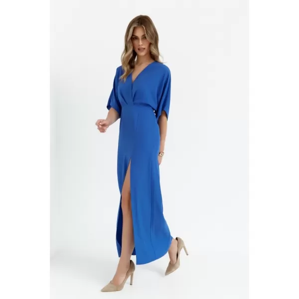  Kleid MAKOVER K163 BLAU 