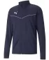 Jacke PUMA TEAMRISE TRG POLY JACKET 657392_06 PEACOAT/ PEACOAT/PUMA WEIß