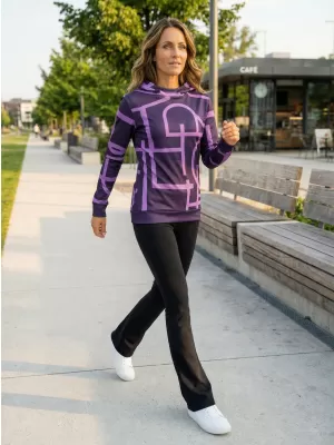 Hochwertiges Funktions-Sweatshirt für Damen ALTISPORT VOJ/ALW085MI01 ROSA