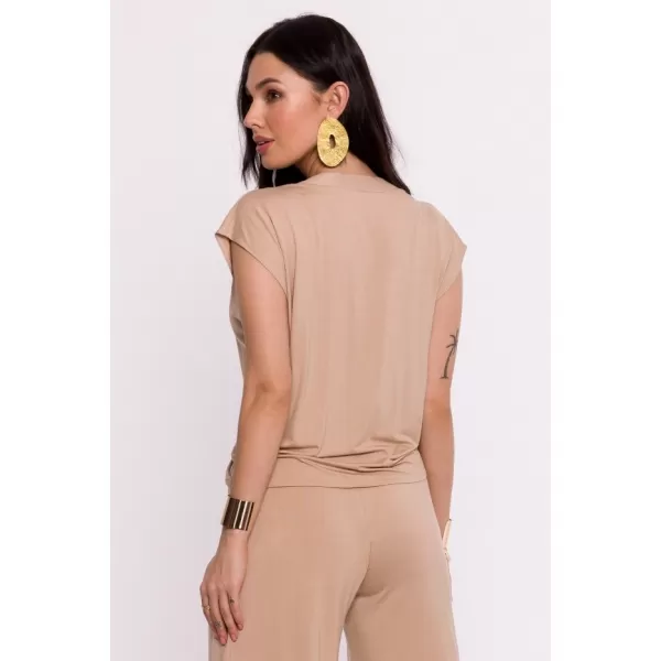  Damenbluse BEWEAR B288 CAPPUCCINO 