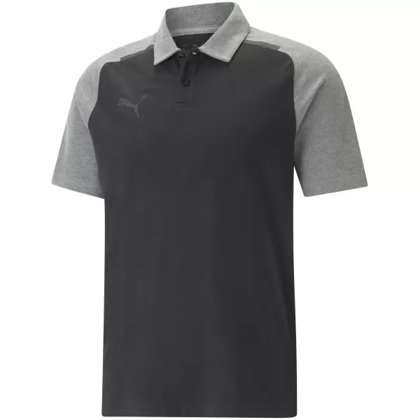  Herren t -Shirt mit einem Kragen PUMA TEAMCUP CASUALS POLO 657991_03 PUMA SCHWARZ 