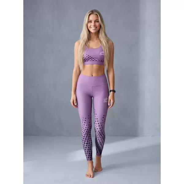  Frauen -Leggings Premium ALTISPORT VOJ/ALW109LEG01 LILA 