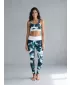 Frauen -Leggings Premium ALTISPORT VOJ/ALW110LEG01 BLAU -WHITE