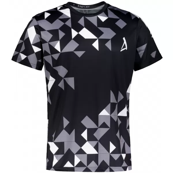  Männer funktionaler T -Shirt Premium ALTISPORT VOJ/ALM108TR01 SCHWARZ 