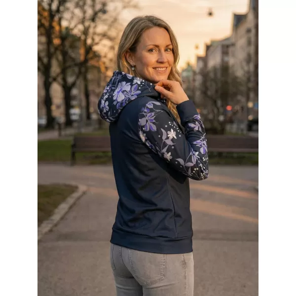  Funktionaler Sweatshirt -Prämie von Frauen ALTISPORT VOJ/ALW063MI01 SCHWARZ 