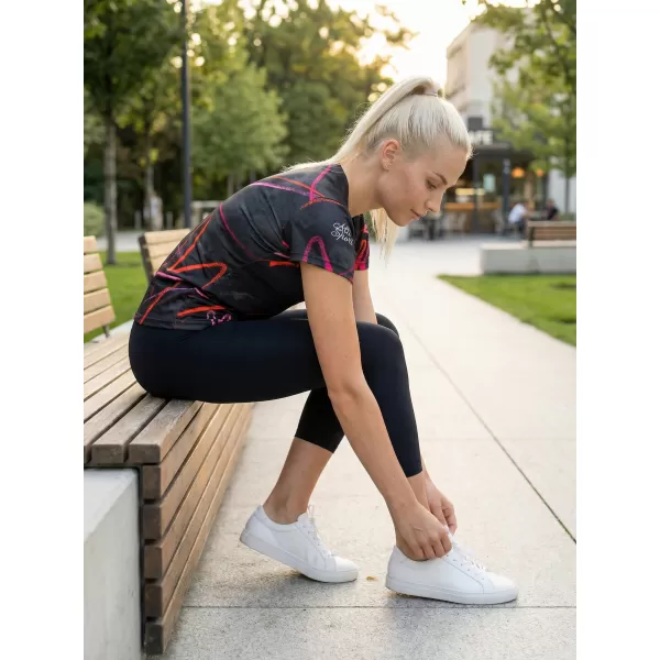  Hochwertiges Funktions-T-Shirt für Damen ALTISPORT VOJ/ALW082TR01 SCHWARZ 