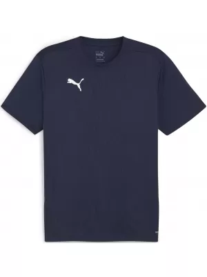 Herren -funktionales Hemd PUMA TEAMFINAL TRAINING JERSEY 658557_06 PUMA NAVY/PUMA SILBER