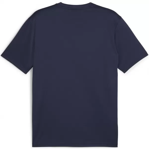  Herren-T-Shirt PUMA TEAMGOAL JERSEY 658636_06 PUMA NAVY/PUMA WHITE 