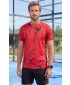 Männer funktionaler T -Shirt Premium ALTISPORT VOJ/ALM052TR01 ROT