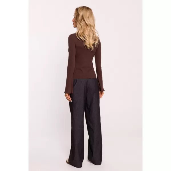  Damen-T-Shirt MOE M806 BRAUN 