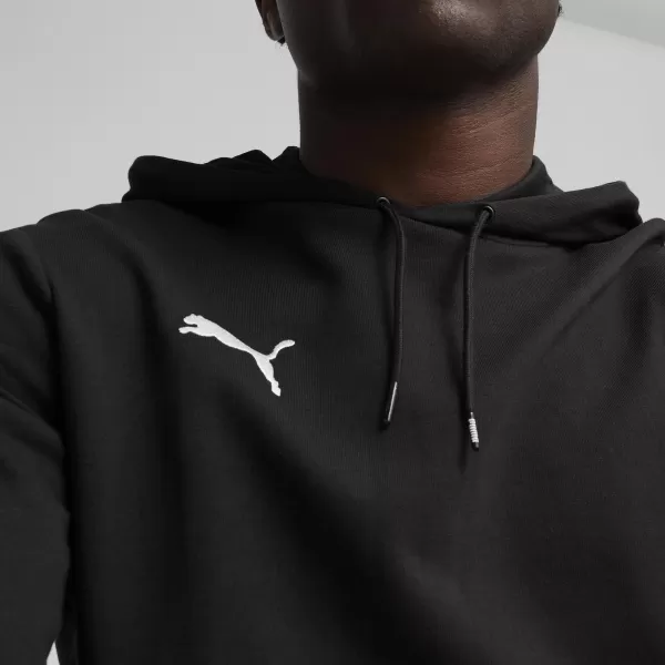  Herren -Sweatshirt PUMA TEAMGOAL CASUALS HOODY 658618_03 PUMA BLACK/PUMA WEIß 