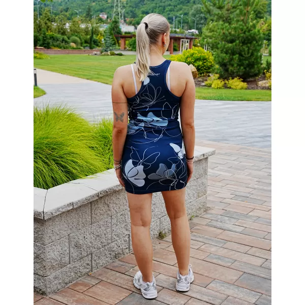  Frauenkleid -Prämie von Frauen ALTISPORT VOJ/ALW086SAT01 DUNKELBLAU 