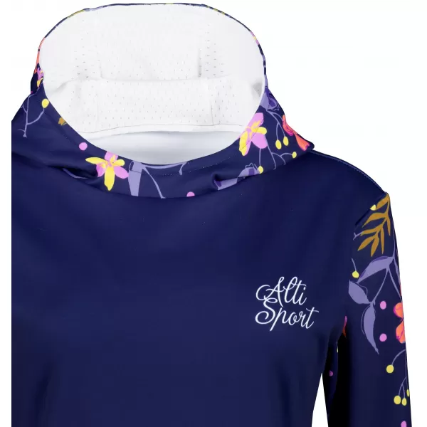  Funktionaler Sweatshirt -Prämie von Frauen ALTISPORT VOJ/ALW063MI01 DUNKELVIOLETT 