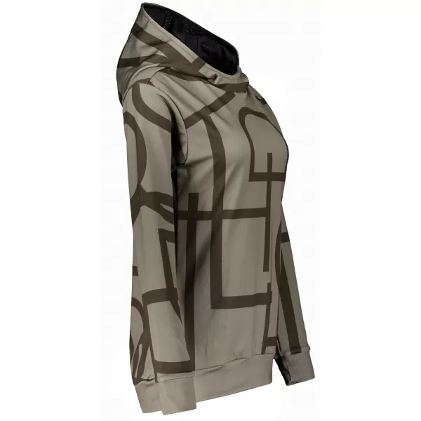  Hochwertiges Funktions-Sweatshirt für Damen ALTISPORT VOJ/ALW085MI01 DUNKELBRAUN 
