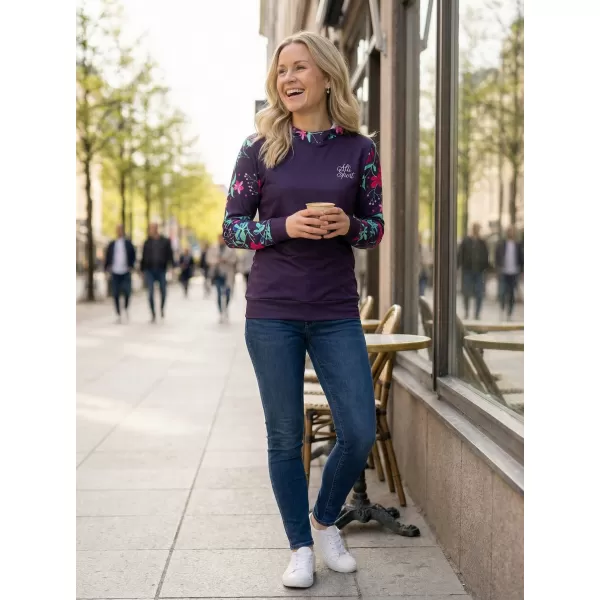  Funktionaler Sweatshirt -Prämie von Frauen ALTISPORT VOJ/ALW063MI01 FUCHSIE 