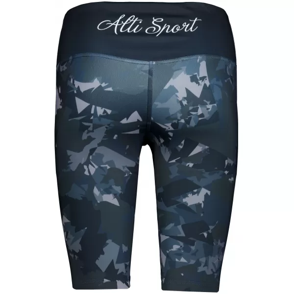  Frauen -Leggings über den Knien Premium ALTISPORT VOJ/ALW110LEG02 SCHWARZ 