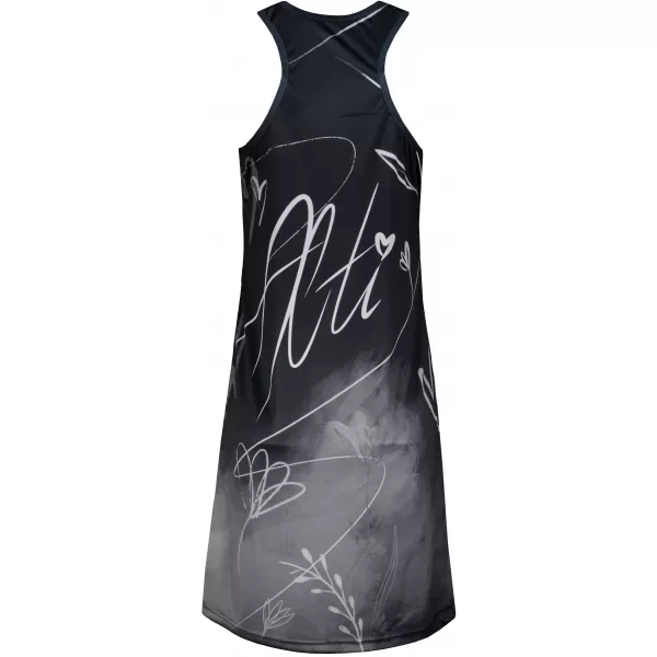  Frauenkleid -Prämie von Frauen ALTISPORT VOJ/ALW083SAT01 SCHWARZ UND WEIß 