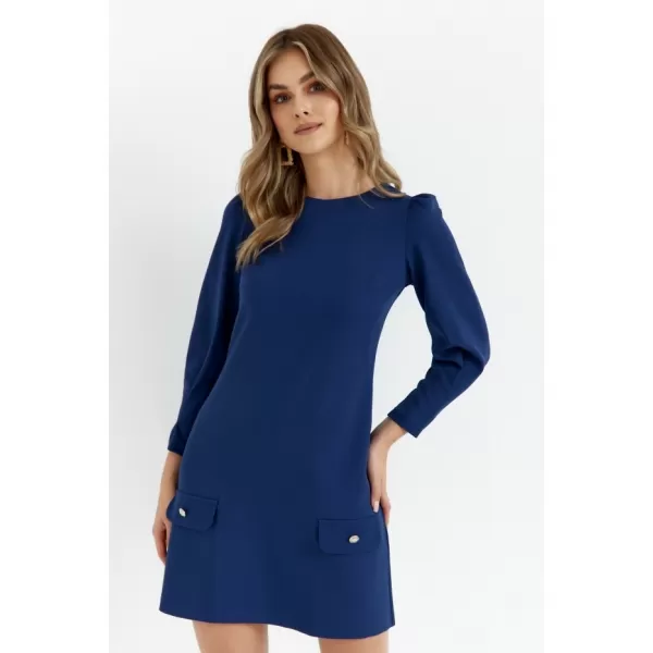  Kleid MAKOVER K148 MARINEBLAU 