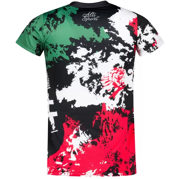  Frauenfunktional T -Shirt Premium ALTISPORT VOJ/ALW036HU/TR01 FLECKEN 