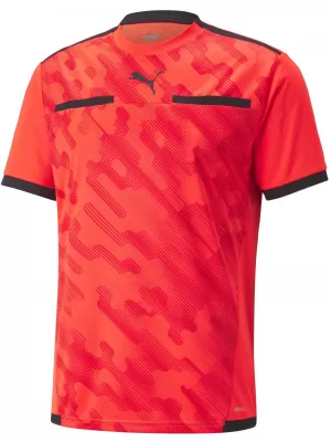 Fußballtrikot PUMA TEAMLIGA REFEREE JERSEY 705452_19 RED BLAST/ ROTE BLAST/PUMA SCHWARZ